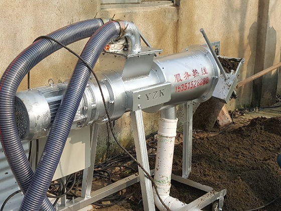 不銹鋼豬糞脫水機(jī) 不銹鋼豬糞脫水機(jī)